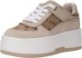 Guess Lente Zomer Dames Sneakers Collectie Beige Dames - Thumbnail 5