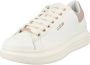 Guess Witte Leren Sneakers voor Dames White Dames - Thumbnail 3