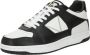 Guess Lage leren sneakers Zwart Black Heren - Thumbnail 3