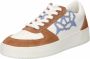 GUESS Dames Sneakers SIDNY Wit-Beige met Logo EU Hoogwaardige Veterschoenen met Flexibele Zool voor Comfort Ideaal voor Dagelijks Gebruik en Stadswandelingen - Thumbnail 3