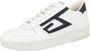 GUESS Silea Lage sneakers Leren Sneaker Heren Wit - Thumbnail 3