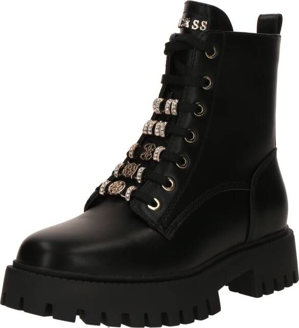 Guess Zwarte platte schoenen Fiona stijl - Foto 9