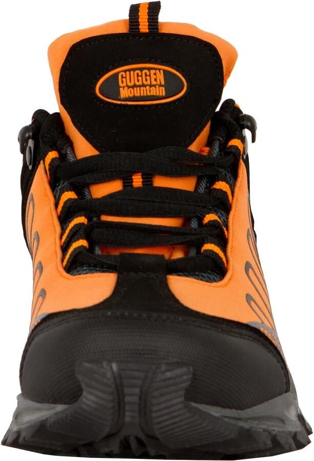 Guggen Mountain Sportieve veterschoen 'Wandern Trekkingschuhe T002 Wanderschuhe' oranje zwart - Foto 2