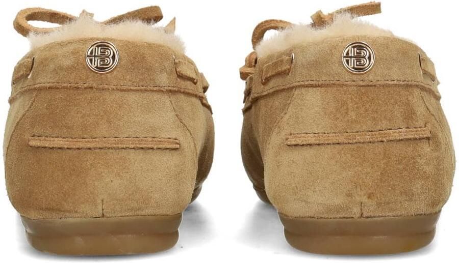 Haboob Vita gevoerde suède bootschoenen camel - Foto 7
