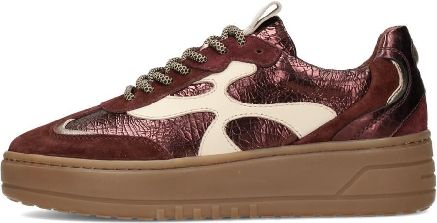 Haboob Sneakers laag ' AURELIE Damen Sneaker' bordeaux - Foto 5