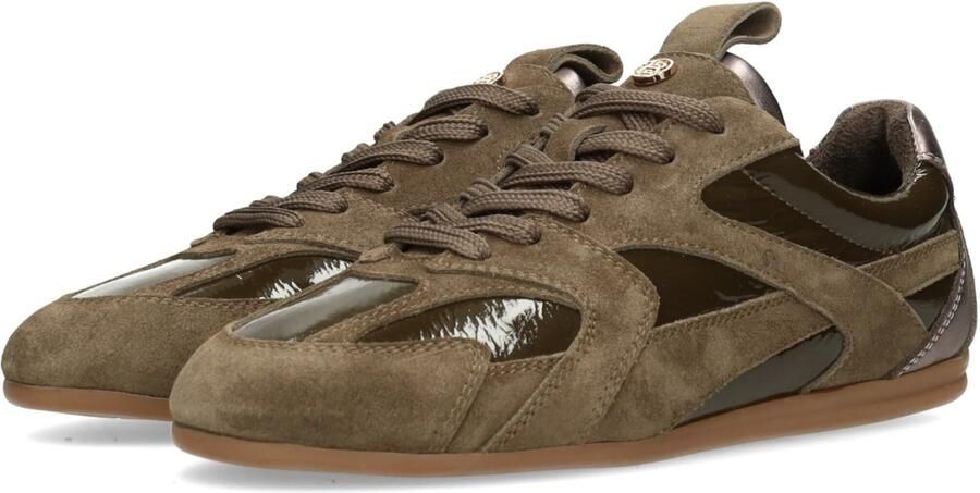 Haboob Sneakers laag ' AYLA Damen Sneaker' donkergroen - Foto 6