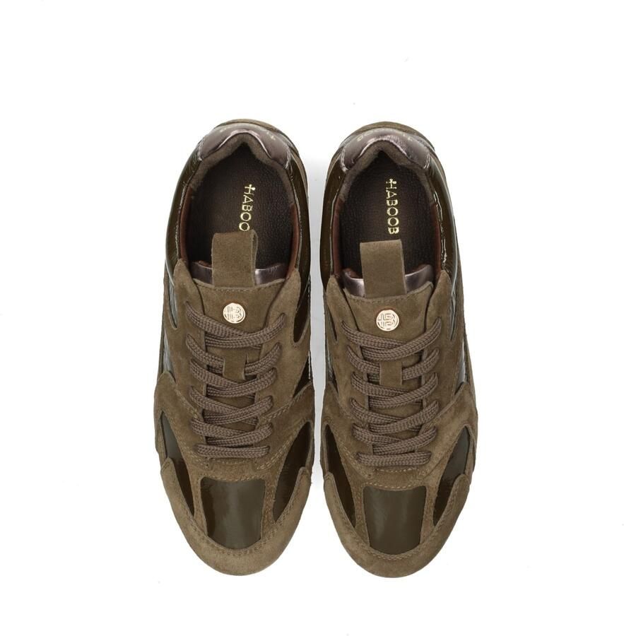 Haboob Sneakers laag ' AYLA Damen Sneaker' donkergroen - Foto 5