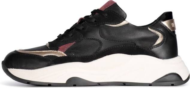 HABOOB Sneakers Dames Lexi Suède Zwart