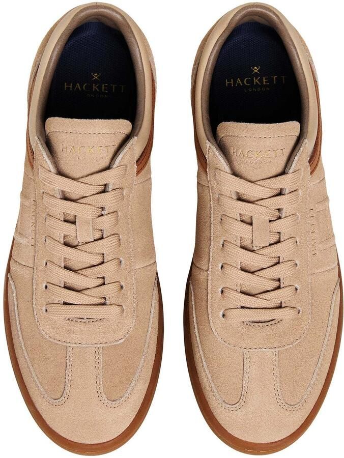 Hackett London Sneakers laag 'Beck Ivys' donkerbeige - Foto 3