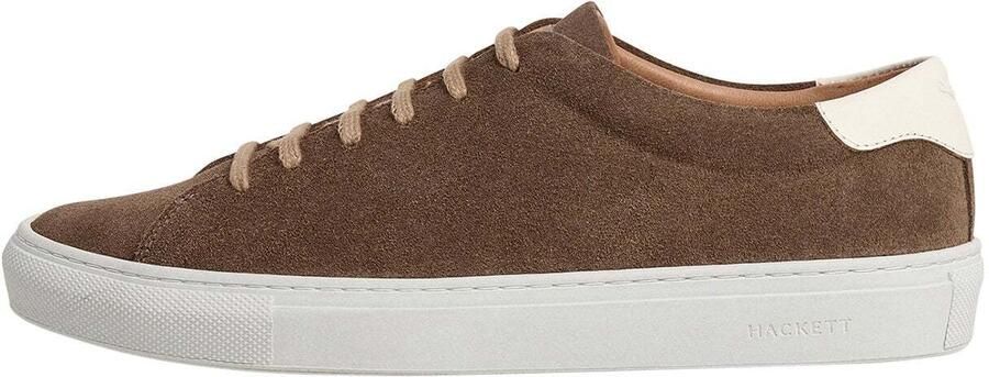 Hackett London Sneakers laag beige