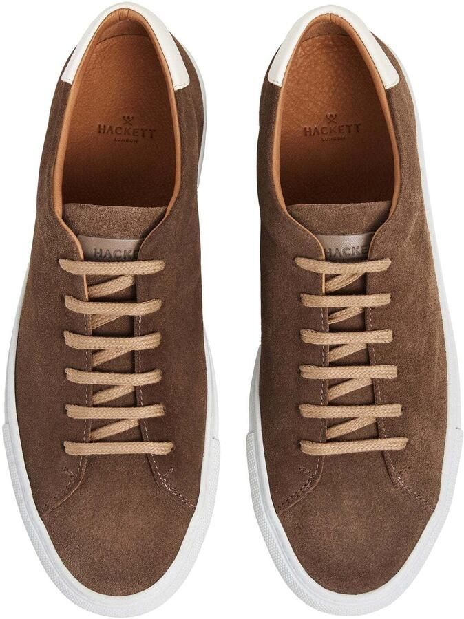 Hackett London Sneakers laag beige - Foto 3