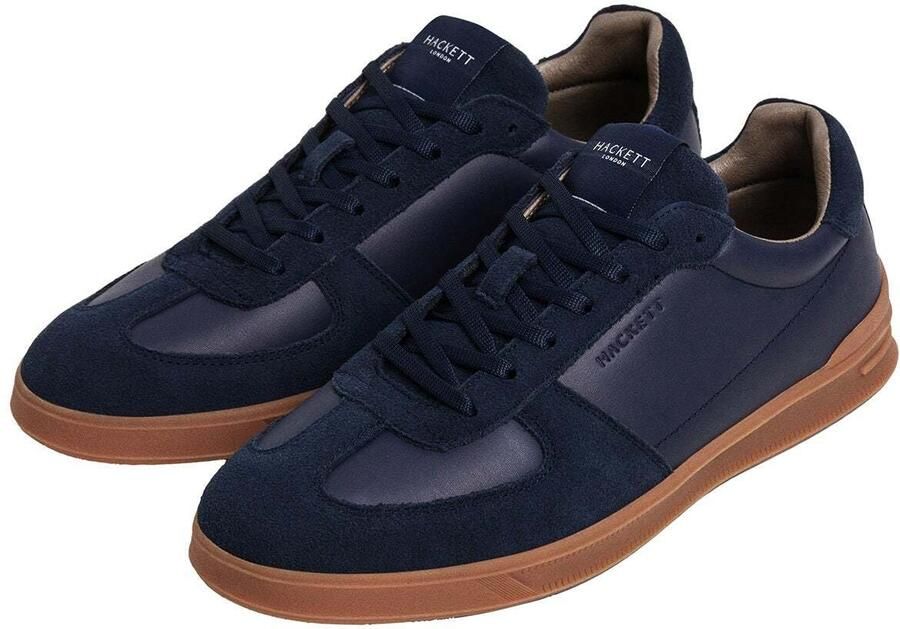 Hackett London Sneakers laag 'Brando Circuit' navy donkerblauw - Foto 2