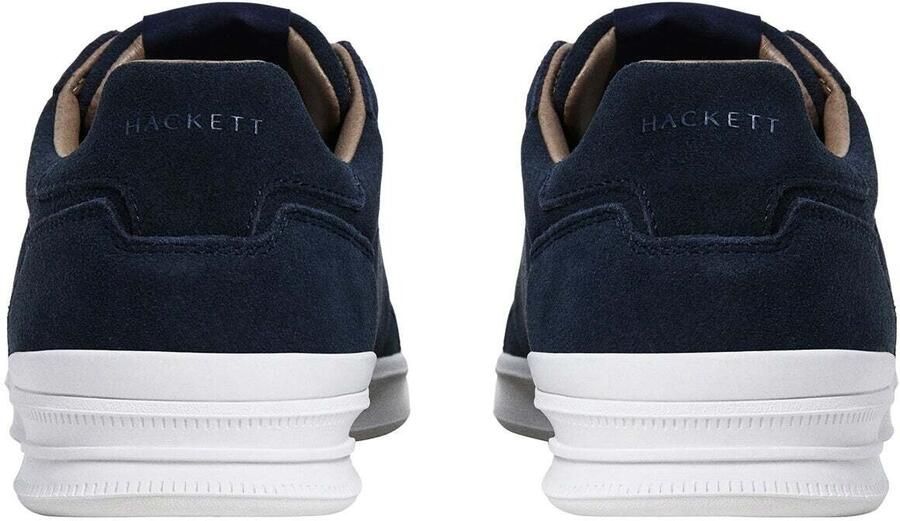 Hackett London Brando Soft marineblauwe leren sneakers - Foto 3