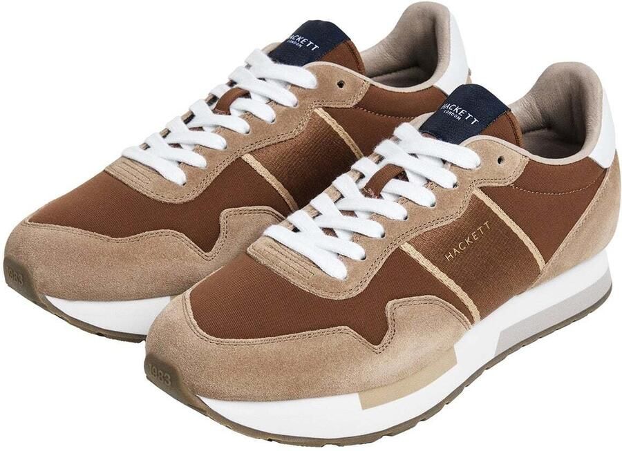 Hackett London Keston Symbol Leren Sneakers