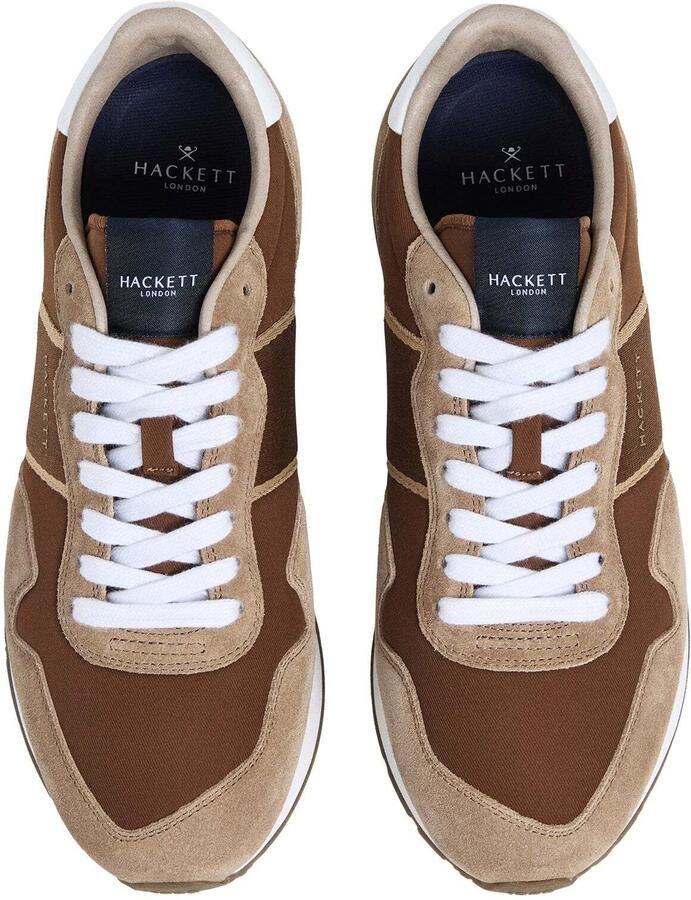 Hackett London Keston Symbol Leren Sneakers - Foto 3
