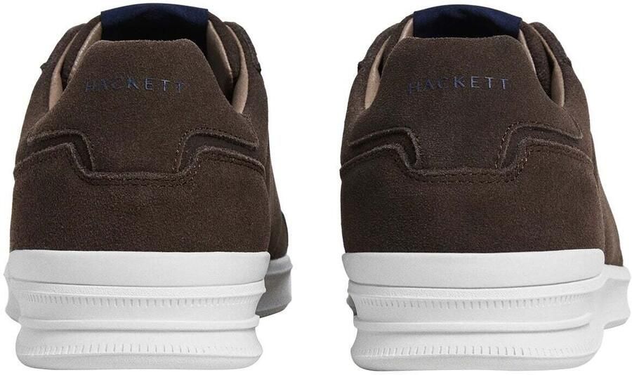 Hackett London Bruine Brando Soft leren sneakers - Foto 4