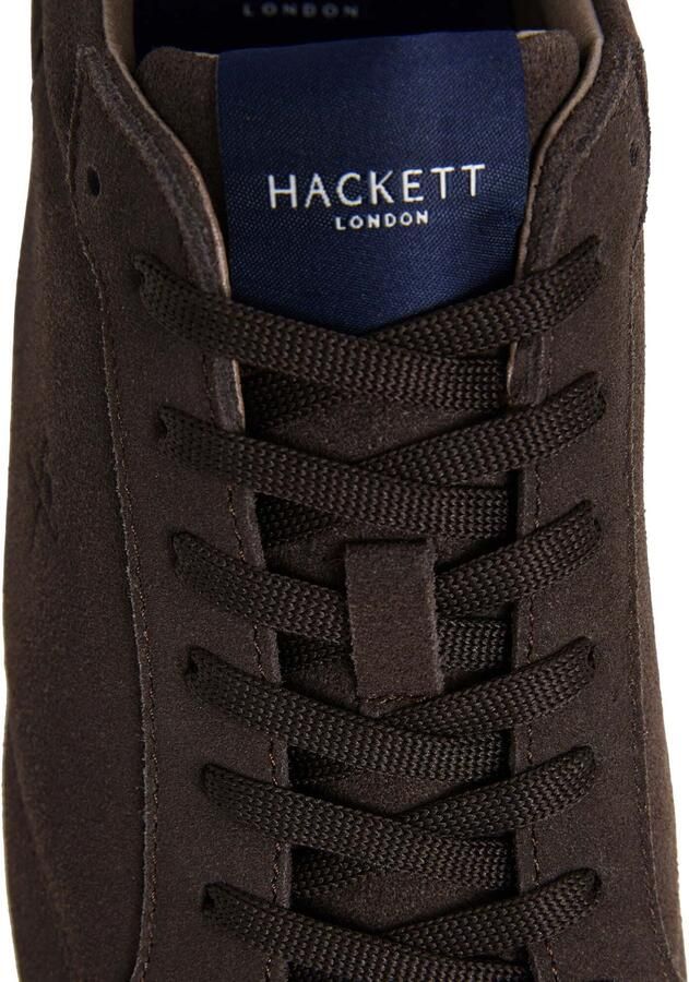 Hackett London Bruine Brando Soft leren sneakers - Foto 6