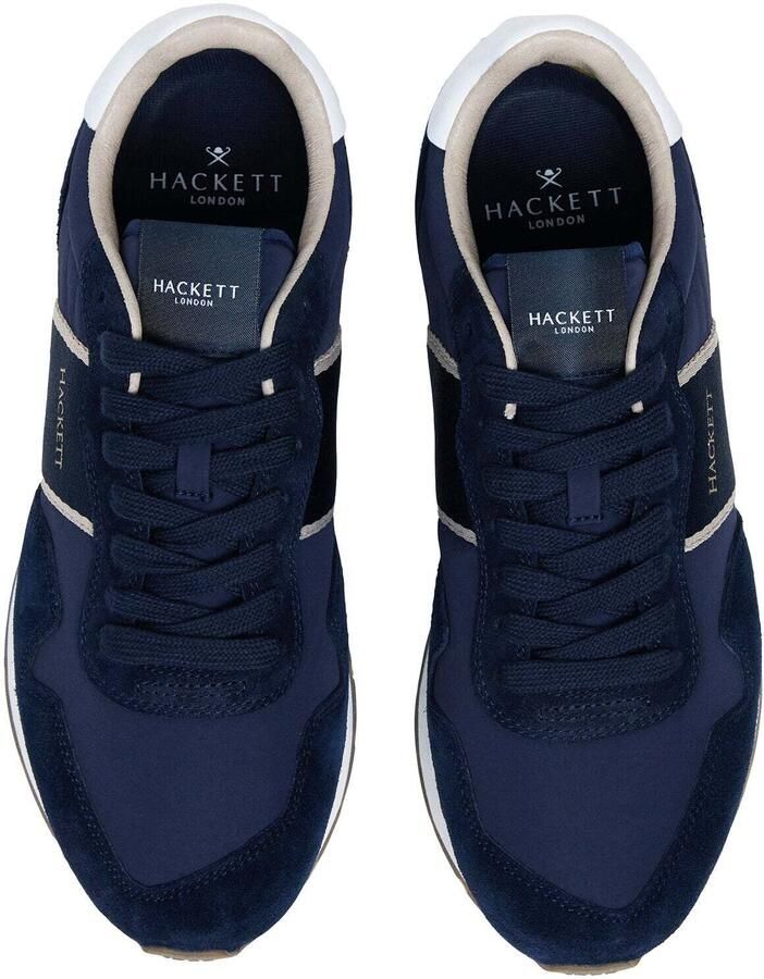 Hackett London Sneakers laag 'Keston' navy goud - Foto 4