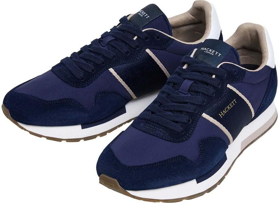 Hackett London Sneakers laag 'Keston' navy goud - Foto 7