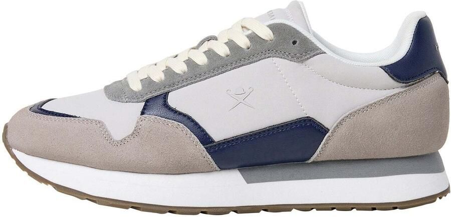 Hackett London Sneakers laag 'Vector Device' beige navy offwhite - Foto 7