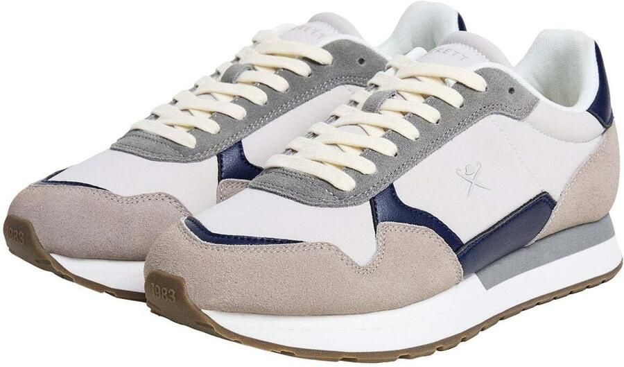Hackett London Sneakers laag 'Vector Device' beige navy offwhite - Foto 2