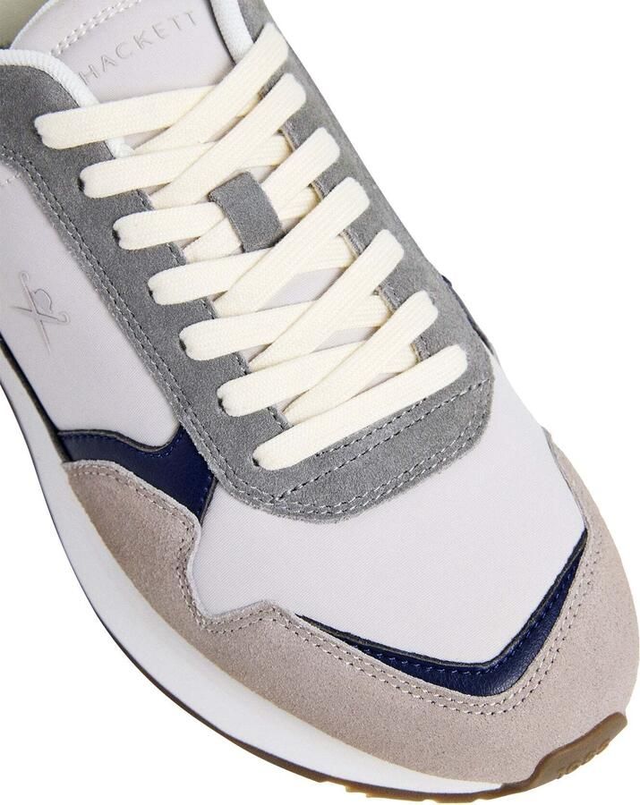 Hackett London Sneakers laag 'Vector Device' beige navy offwhite - Foto 6