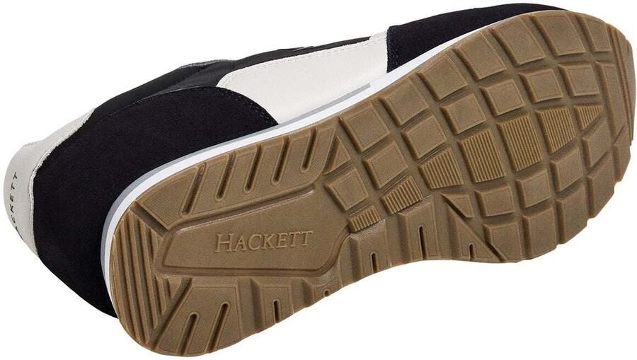 Hackett London Sneakers laag 'Vector Device' grijs zwart wit - Foto 6