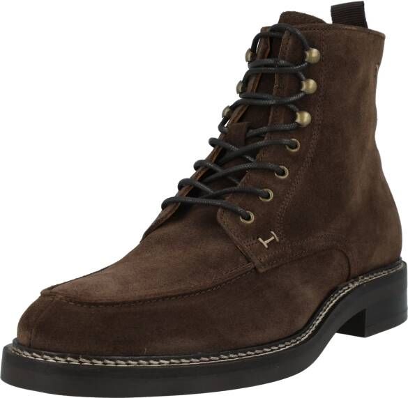 Hackett London Egmont bruine enkellaarsjes - Foto 2