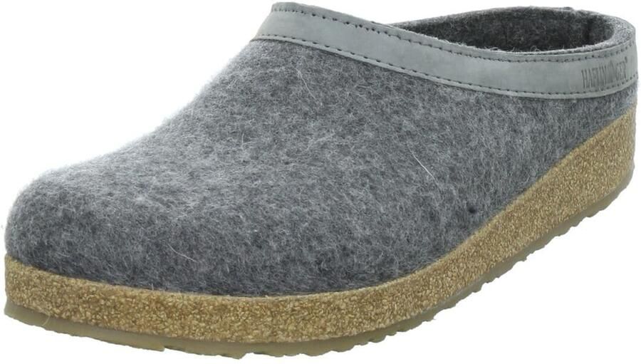 Haflinger Grizzly Torben Antraciet Pantoffel S1 - Foto 5