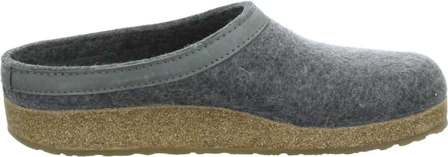 Haflinger Grizzly Torben Antraciet Pantoffel S1