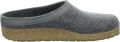 Haflinger Grizzly Torben Antraciet Pantoffel S1 - Bruin