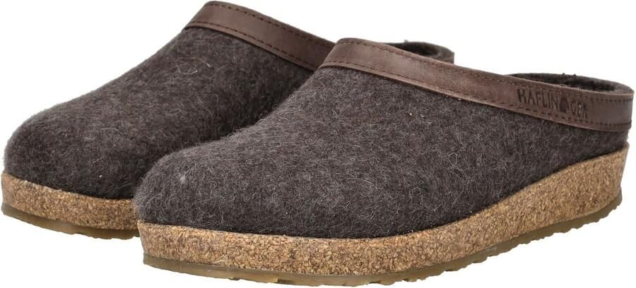 Haflinger Grizzly Torben Pantoffels bruin - Foto 6