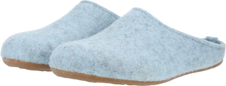 Haflinger Everest Fundus Pantoffels blauw turkoois - Foto 6