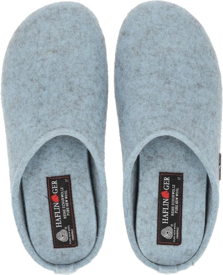 Haflinger Everest Fundus Pantoffels blauw turkoois - Foto 3
