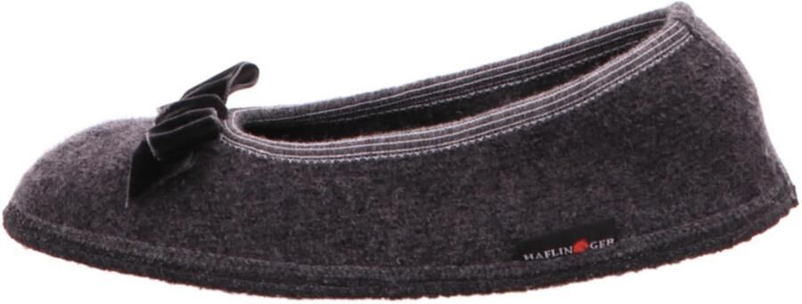 Haflinger Grijze Damesslippers Warm en Comfortabel - Foto 4