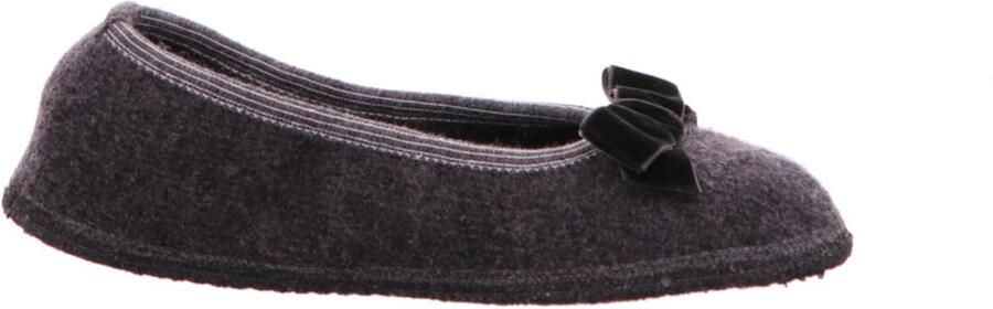 Haflinger Grijze Damesslippers Warm en Comfortabel - Foto 5