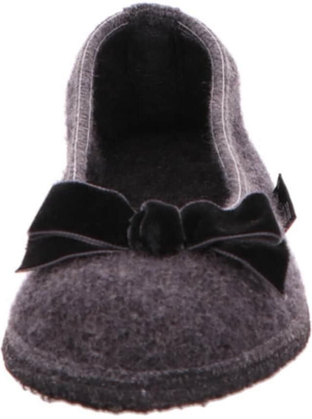 Haflinger Grijze Damesslippers Warm en Comfortabel - Foto 2