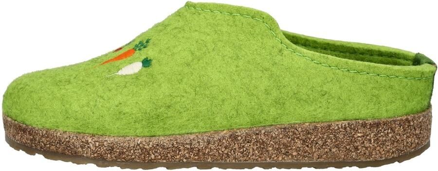 HAFLINGER Huisschoenen groen appel rood wit - Foto 6
