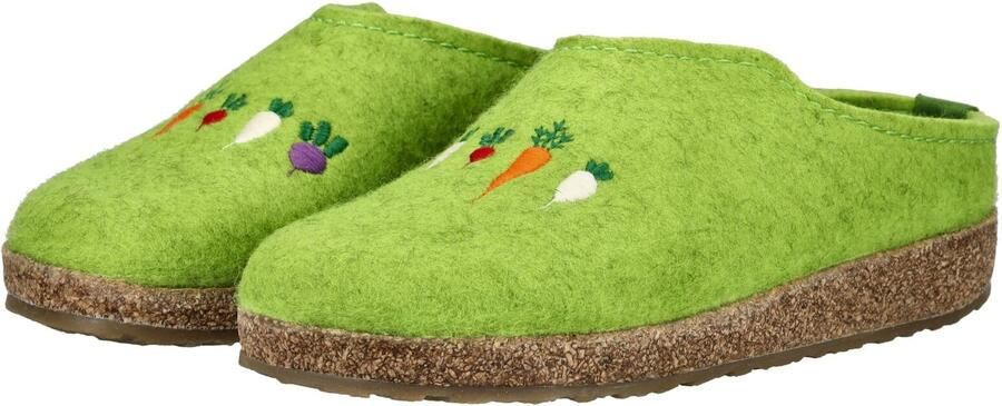 HAFLINGER Huisschoenen groen appel rood wit - Foto 5