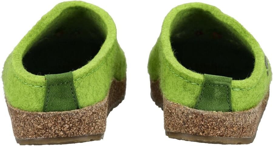 HAFLINGER Huisschoenen groen appel rood wit - Foto 3