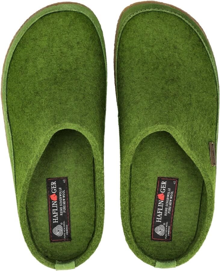 HAFLINGER Huisschoenen groen - Foto 2