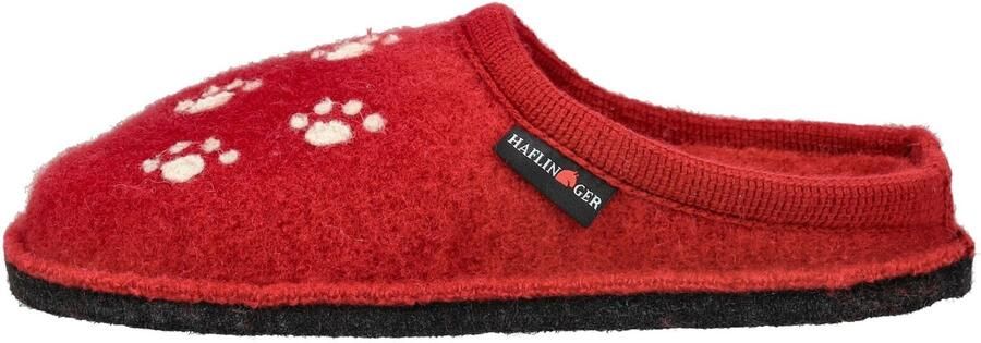 HAFLINGER Huisschoenen rood wit - Foto 6