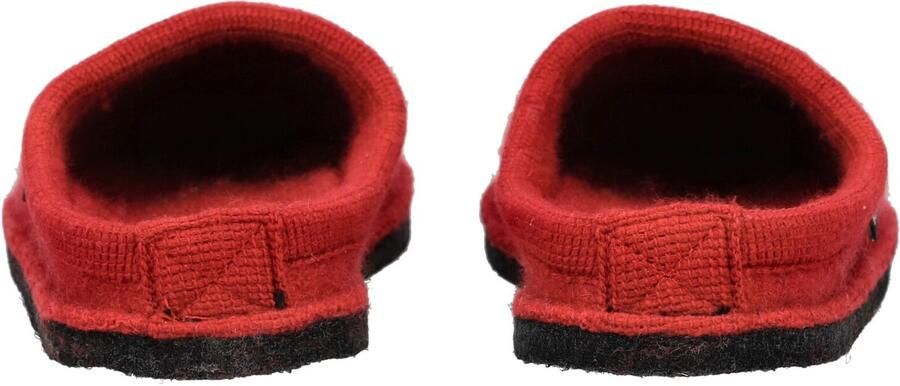 HAFLINGER Huisschoenen rood wit - Foto 3