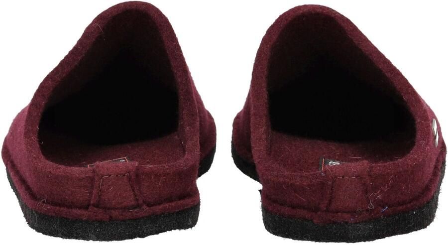 Haflinger dames pantoffels bordeaux - Foto 4