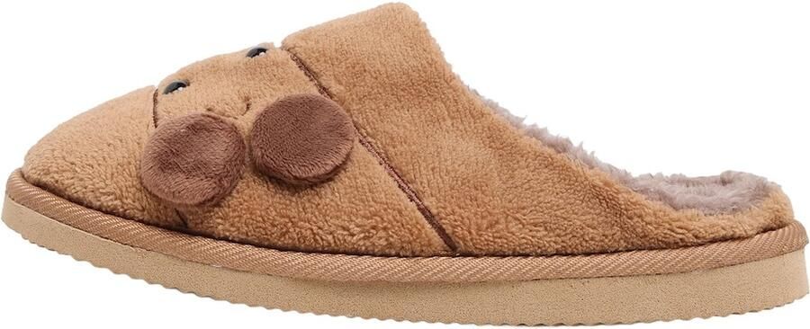 Hailys Huisschoenen 'Cr44ossi' bruin pueblo zwart