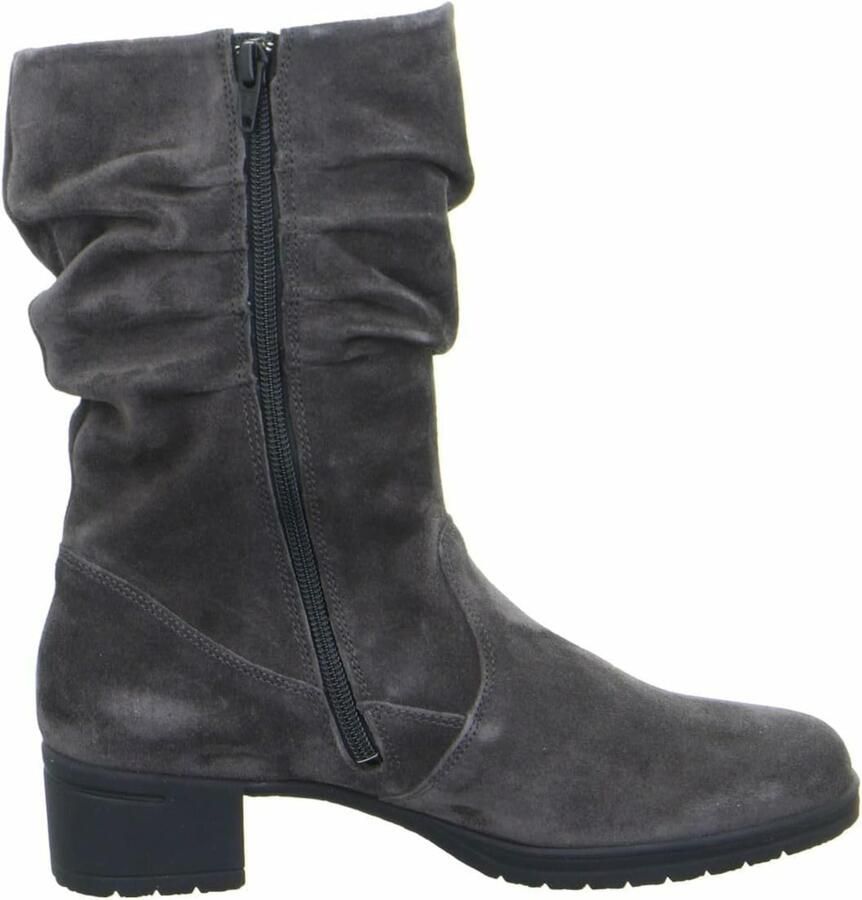 Hartjes Sue D Laars Enkellaarsjes Enkelboots met rits Dames Donkergrijs