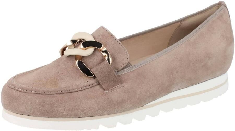 HASSIA Instappers Dames Pisa Ketting Beige