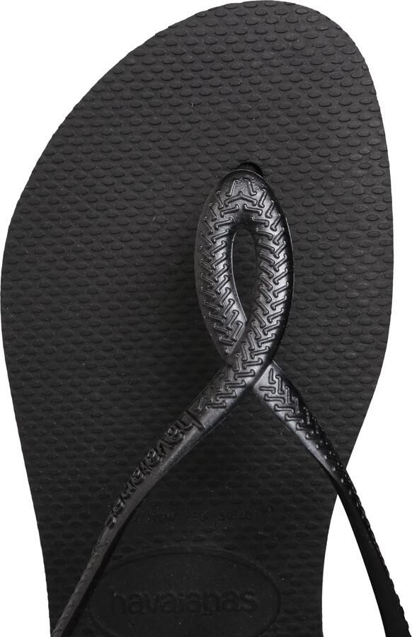 HAVAIANAS Teenslippers Dames Luna Maat: 41 Materiaal: Rubber Kleur: Zwart - Foto 15