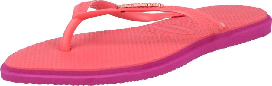 Havaianas HAV. SLIM POINT Roze GUM TROPICAL CORAL Dames Slippers Roze gum tropical coral - Foto 2