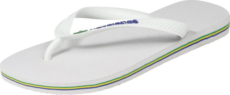 Havaianas Teenslippers Brasil Logo zomerschoen slippers poolslides met logo-opschrift - Foto 9